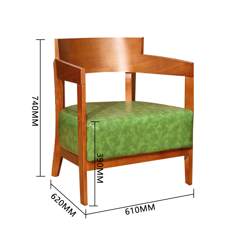 応接セット 相談用チェア カフェテーブル 商談用 喫茶店 休憩室 天然木 シンプル ベージュ グリーン カスタマイズ可能 JDZH-N018