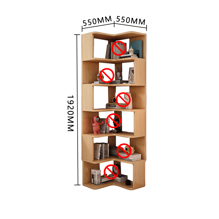 収納ラック コーナーシェルフ オープンラック L型 ブックラック 大容量 コーナー棚 室内 角置き ホワイト JYCWG-N022