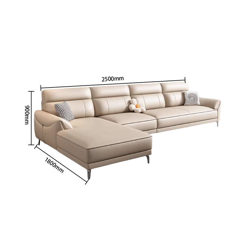 カウチソファ アームソファ リビング用 在宅用 パイン材フレーム 人間工学 簡素 シンプル ブラウン カスタマイズ可能 JYSF-N029