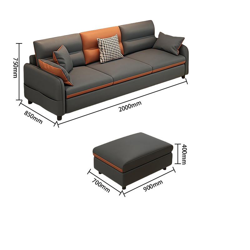 ソファ アームソファ カウチソファセット オットマン リビング用 人間工学 ゆったり 簡素 シンプル グレー ベージュ JYSF-N030