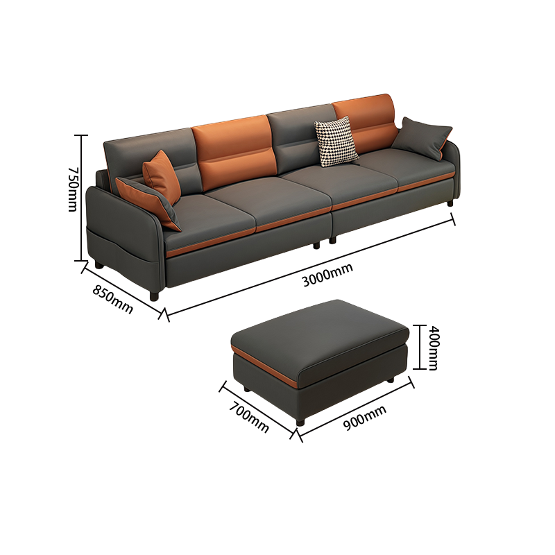 ソファ アームソファ カウチソファセット オットマン リビング用 人間工学 ゆったり 簡素 シンプル グレー ベージュ JYSF-N030