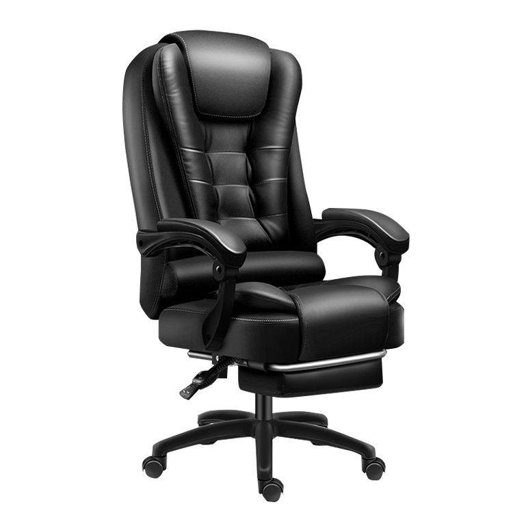 エグゼクティブチェア オフィスチェア 人間工学 回転可能 アームレスト キャスター 高級感 ブラック カスタマイズ可能 LBY-N008