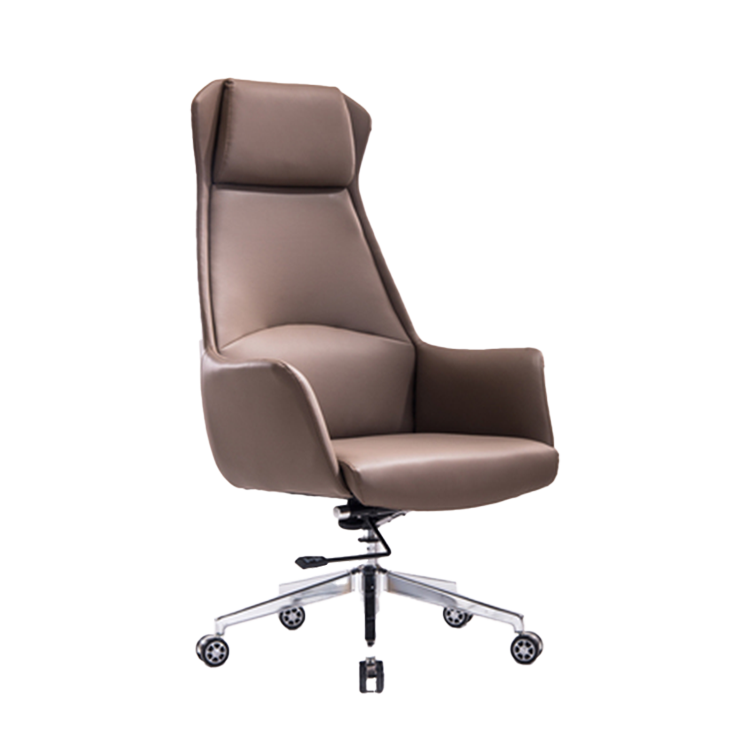 オフィスチェア エグゼクティブチェア ハイバック 人間工学 回転可能 耐久性 安定性 シンプル ブラック カスタマイズ可能 LBY-N015