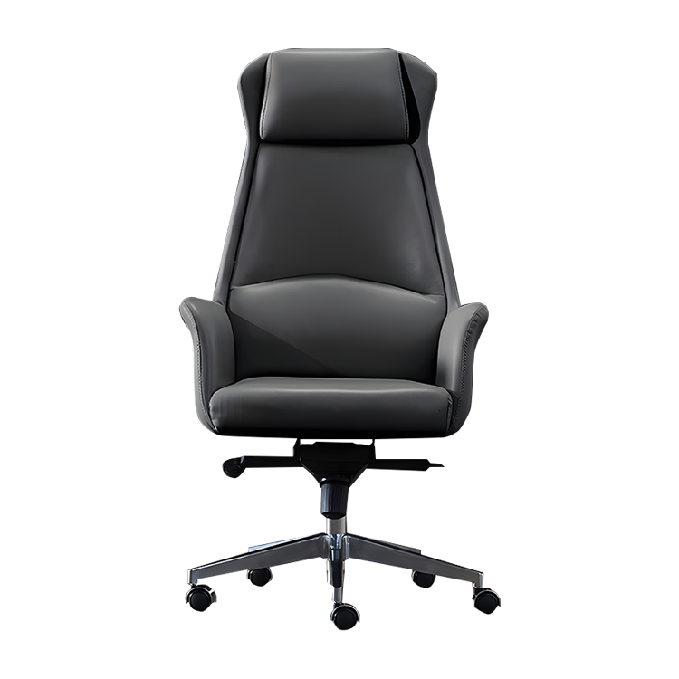 オフィスチェア エグゼクティブチェア ハイバック 人間工学 回転可能 耐久性 安定性 シンプル ブラック カスタマイズ可能 LBY-N015