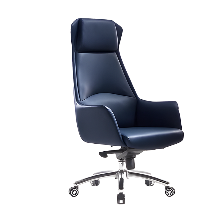 オフィスチェア エグゼクティブチェア ハイバック 人間工学 回転可能 耐久性 安定性 シンプル ブラック カスタマイズ可能 LBY-N015