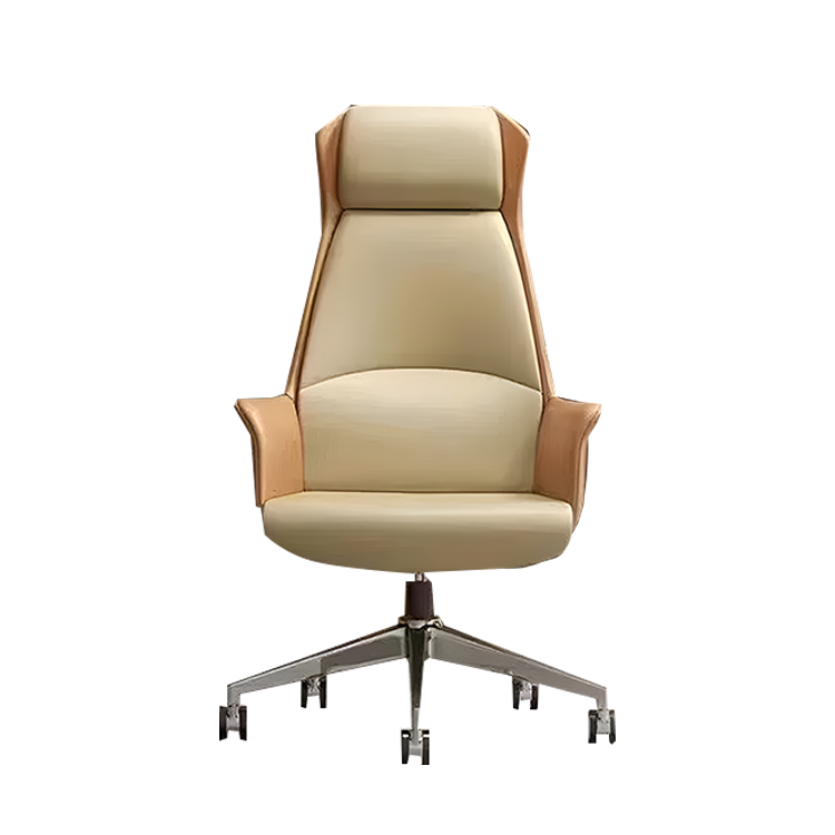 オフィスチェア エグゼクティブチェア ハイバック 人間工学 回転可能 耐久性 安定性 シンプル ブラック カスタマイズ可能 LBY-N015