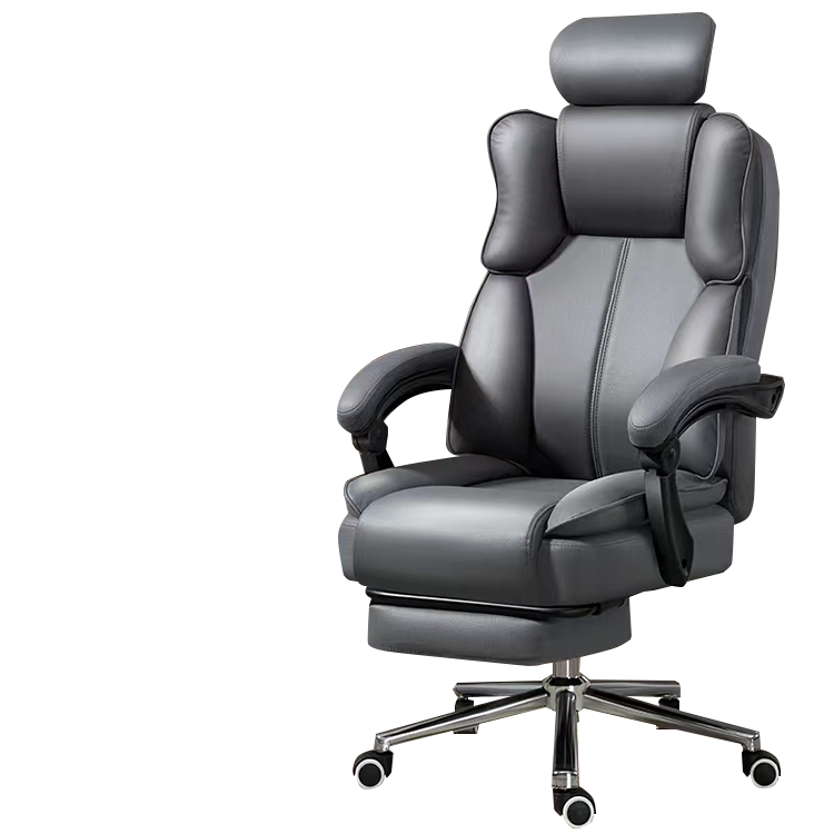 エグゼクティブチェア オフィスチェア パソコンチェア 人間工学 昇降回転 フットレスト ブラック カスタマイズ可能 LBY-N009