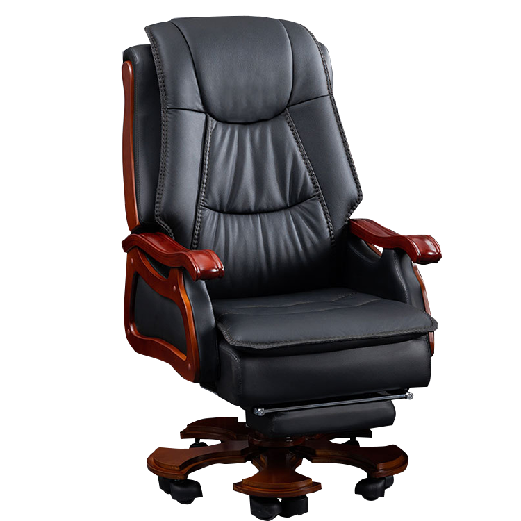 エグゼクティブチェア オフィスチェア 会社用 人間工学 昇降可能 回転可能 キャスター 高級感 ブラウン カスタマイズ可能 LBY-N016
