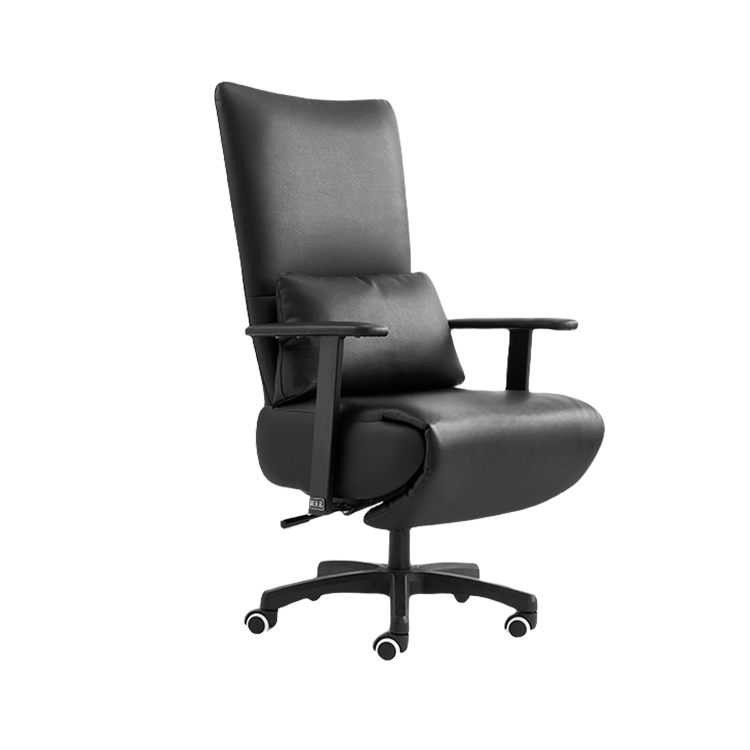 エグゼクティブチェア パソコンチェア 椅子 昇降 回転 PUレザー リクライニング機能 おしゃれ ブラック カスタマイズ可能 LBY-N029
