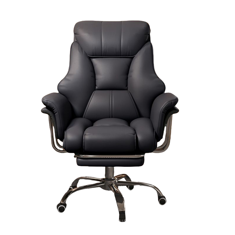 エグゼクティブチェア オフィスチェア 事務用 作業用 昇降機能 回転可能 キャスター付き おしゃれ 機能性 高品質 ブラック LBY-N031