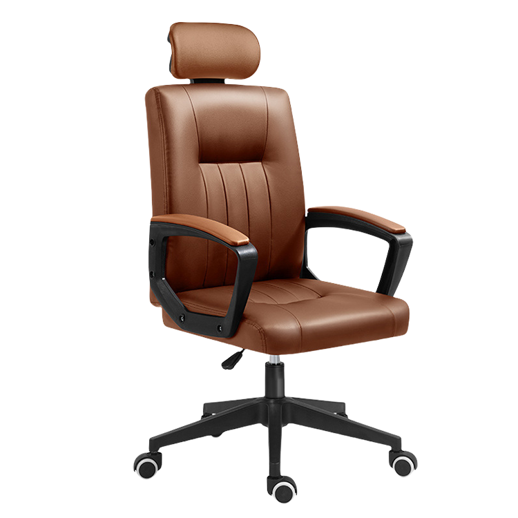 ワークチェア オフィスチェア 事務椅子 回転可能 キャスター付き ヘットレスト ファブリック カーキ カスタマイズ可能 LBY-N034