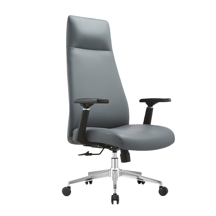 オフィスチェア 事務椅子 エグゼクティブチェア ハイバック 回転可能 ロッキング 高品質 洗練 ブラック カスタマイズ可能 LBY-N035