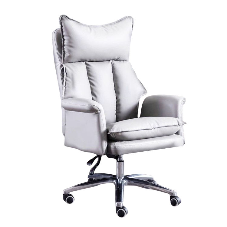 オフィスチェア エグゼクティブチェア フットレスト ヘットレスト キャスター付き ロッキング スタイリッシュ 高品質 LBY-N038