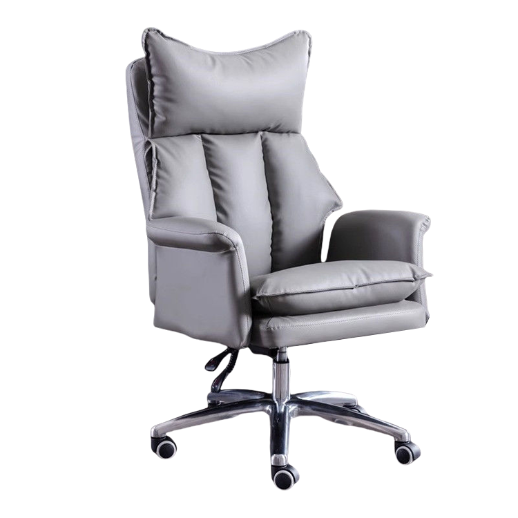 オフィスチェア エグゼクティブチェア フットレスト ヘットレスト キャスター付き ロッキング スタイリッシュ 高品質 LBY-N038