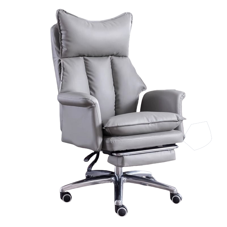 オフィスチェア エグゼクティブチェア フットレスト ヘットレスト キャスター付き ロッキング スタイリッシュ 高品質 LBY-N038