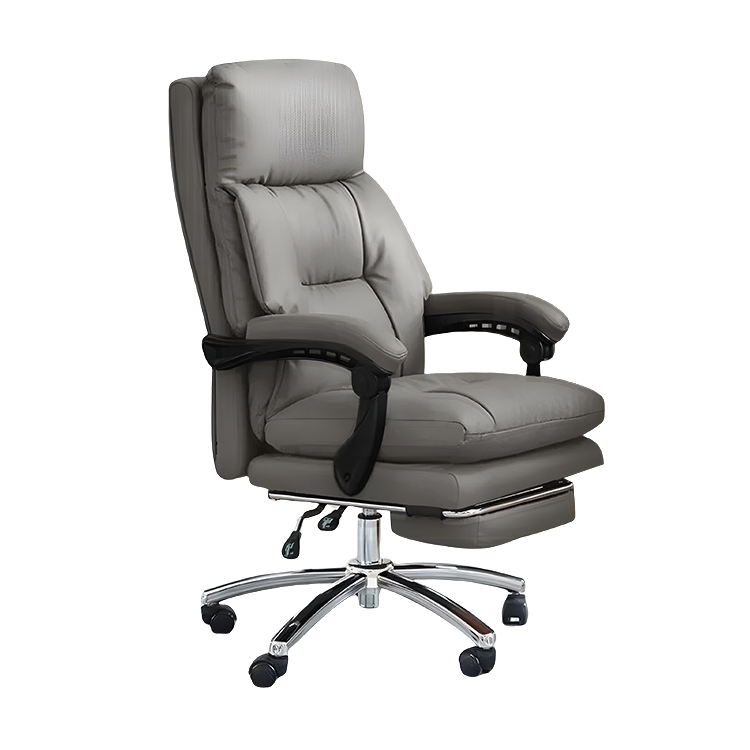 オフィスチェア ワークチェア 事務椅子 フットレスト付き 回転可能 キャスター付き 機能性 おしゃれ 高品質 カーキ LBY-N041