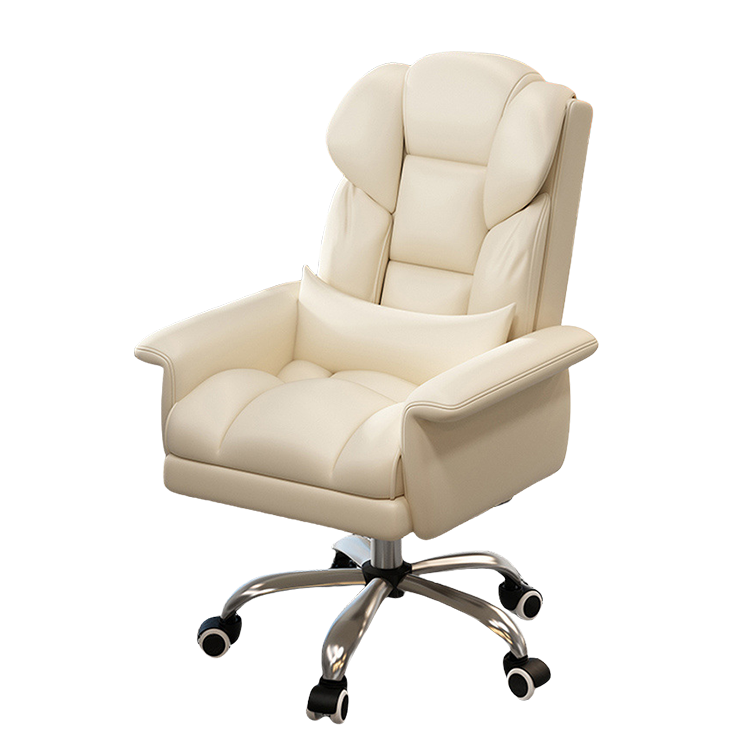 ワークチェア エグゼクティブチェア 事務椅子 回転式チェア フットレスト 昇降機能 回転可能 キャスター付き ブラック LBY-N044