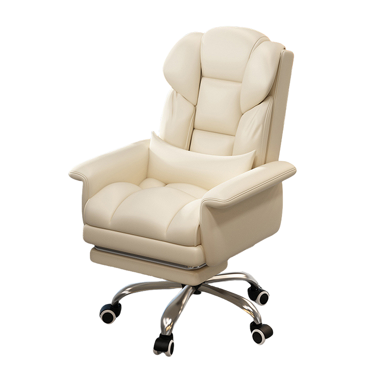 ワークチェア エグゼクティブチェア 事務椅子 回転式チェア フットレスト 昇降機能 回転可能 キャスター付き ブラック LBY-N044