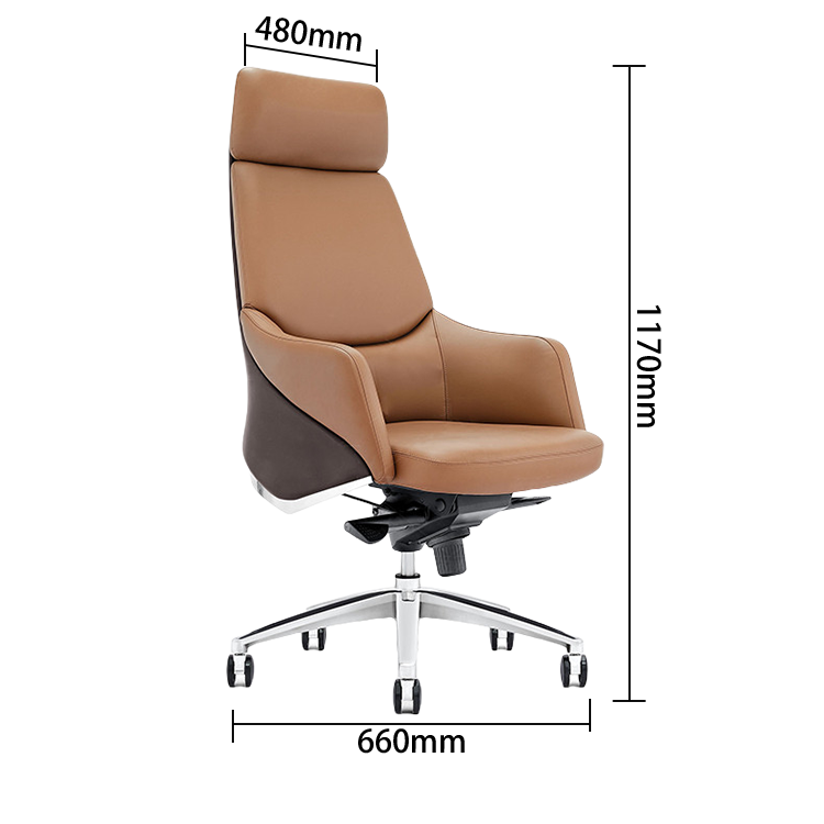 エグゼクティブデスク 社長デスク L型デスク 曲線デザイン 配線穴 大容量収納 厚手 高荷重性 スタイリッシュ ブラウン LBZ-N085