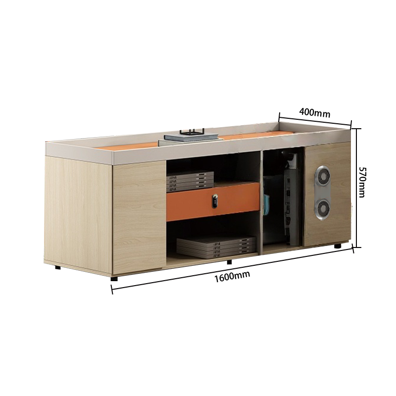 エグゼクティブデスク オフィスデスク L型デスク 事務用 昇降機能 冷却ファン モダン ホワイト カスタマイズ可能 LBZ-YDD-N007