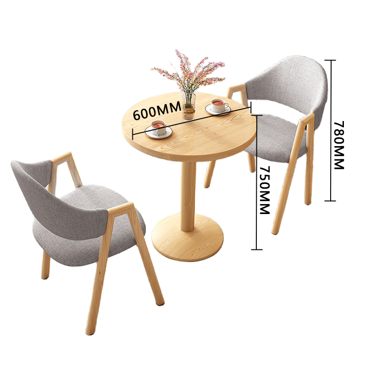 応接セット 丸テーブル 相談用チェア 喫茶店 北欧風 上質 安定性 デザイン性 モダン ナチュラル カスタマイズ可能 JDZH-N005