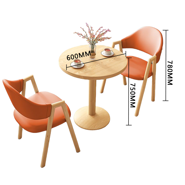 応接セット 丸テーブル 相談用チェア 喫茶店 北欧風 上質 安定性 デザイン性 モダン ナチュラル カスタマイズ可能 JDZH-N005