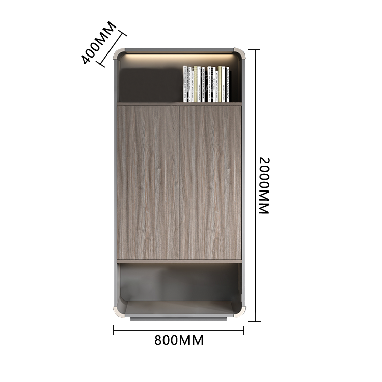 オフィスキャビネット ディスプレイラック キャビネット 収納棚 強化ガラス 大容量収納 分類収納 カスタマイズ可能 BGCWG-N006