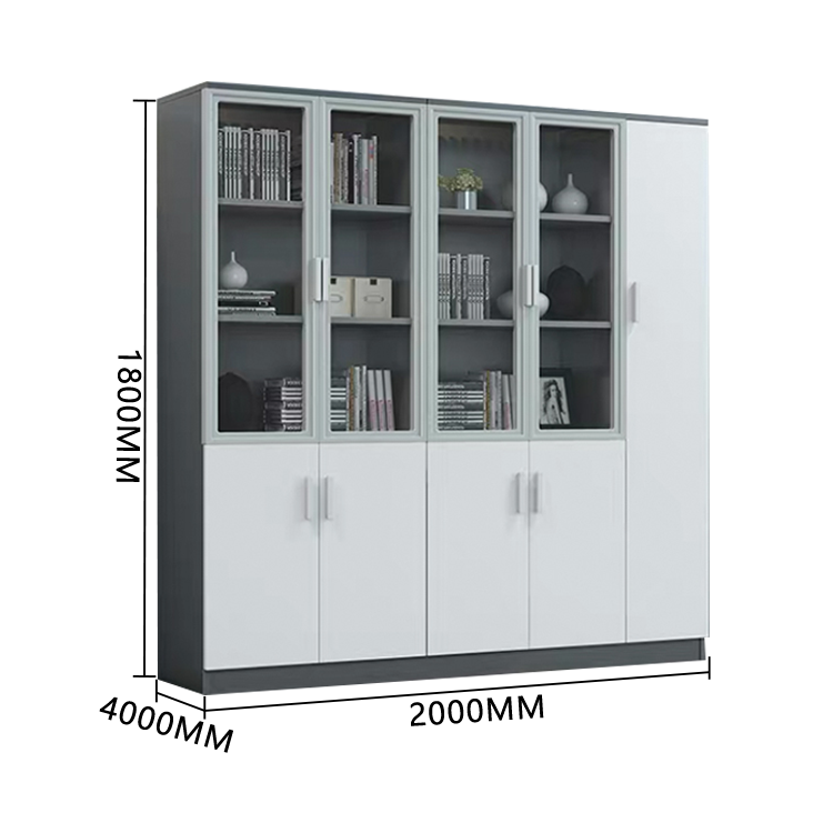 木製キャビネット ディスプレイラック キャビネット ハンガーパイプ 分類収納 大容量収納 シンプル カスタマイズ可能 BGCWG-N007