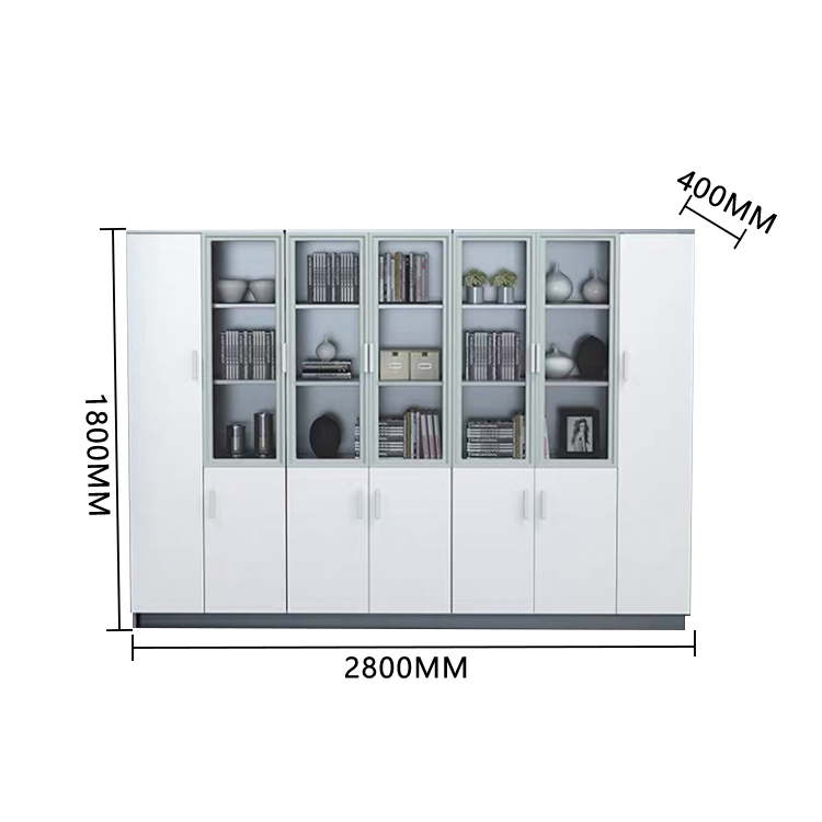 木製キャビネット ディスプレイラック キャビネット ハンガーパイプ 分類収納 大容量収納 シンプル カスタマイズ可能 BGCWG-N007