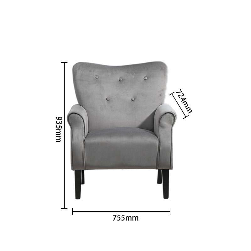 ソファセット ハイバックソファ 椅子 応接ソファ アームソファ ビジネスソファセット 1掛け 相談用 ベルベット JDSF-N053