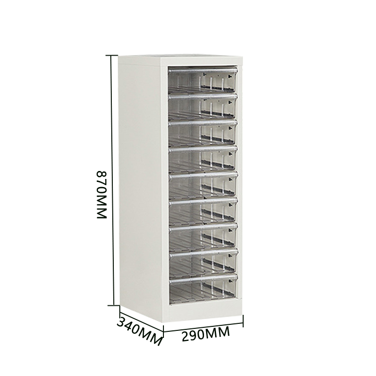 パーツキャビネット ロッカー 引き出し スチール 大容量収納 耐荷重性 丈夫 おしゃれ グレー カスタマイズ可能 BGCWG-N029