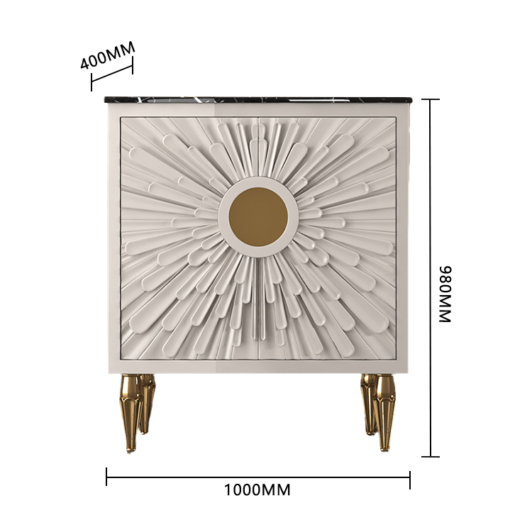 収納キャビネット リビング収納 壁面収納 玄関 リビング用 丈夫な脚 岩板天板 大容量収納 カーキ JYCWG-N021