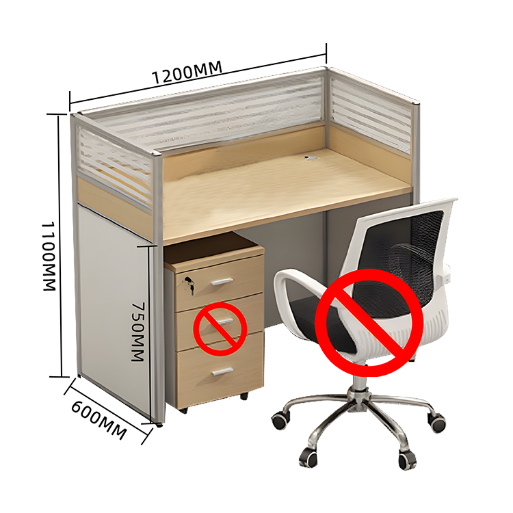 オフィスデスク デスク ワークデスク 配線穴キャップ パーティション ワゴン シンプル ウォールナット カスタマイズ可能 YGZ-N002