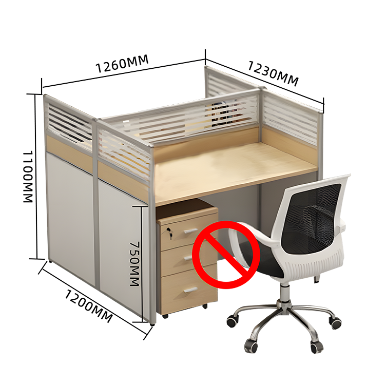 オフィスデスク デスク ワークデスク 配線穴キャップ パーティション ワゴン シンプル ウォールナット カスタマイズ可能 YGZ-N002