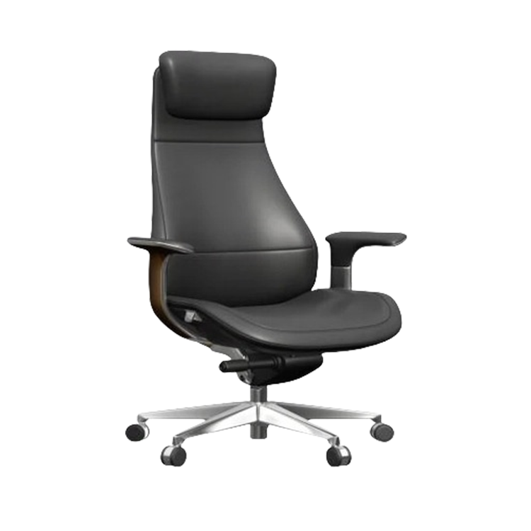 エグゼクティブデスク オフィスデスク デスク 社長室 PC収納 引き出し USBボード ダークグレー カスタマイズ可能 LBZ-N026