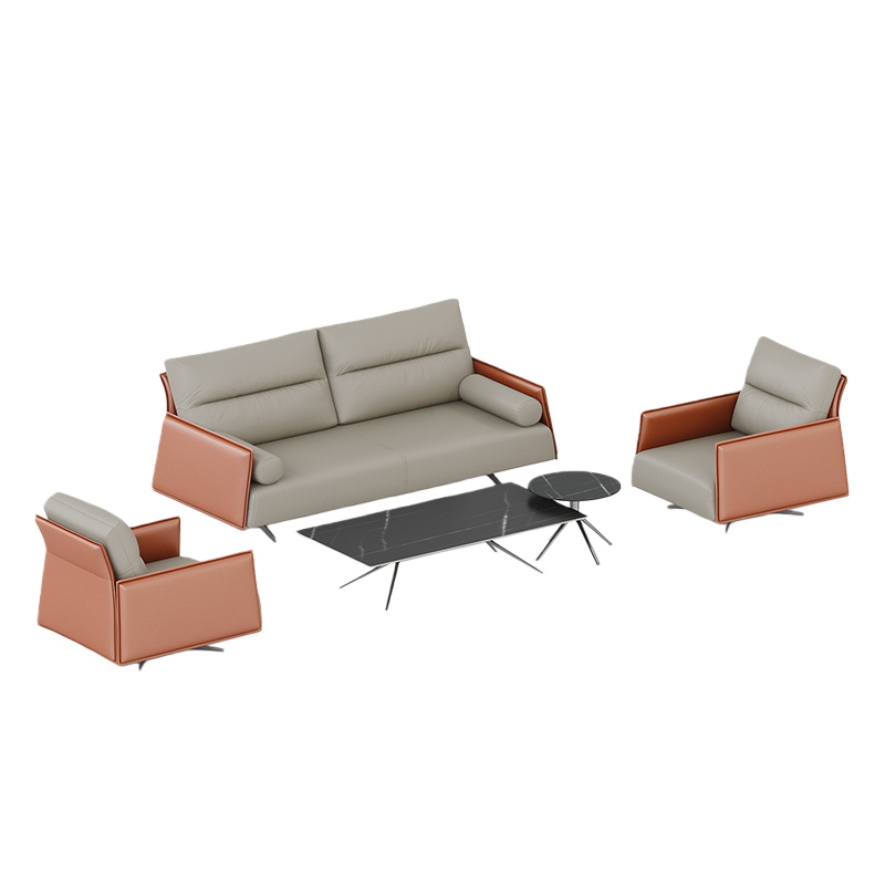 ソファセット ハイバックソファ 椅子 応接ソファ アームソファ ビジネスソファセット 相談用 オフィス用 受付用 無垢材 JDSF-N055