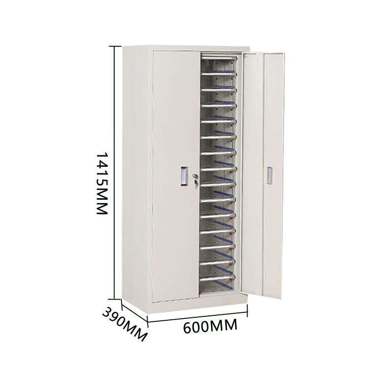 パーツキャビネット ロッカー 引き出し スチール 大容量収納 耐荷重性 丈夫 おしゃれ グレー カスタマイズ可能 BGCWG-N029