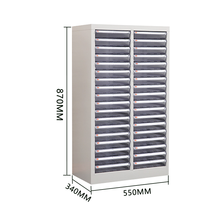 パーツキャビネット ロッカー 引き出し スチール 大容量収納 耐荷重性 丈夫 おしゃれ グレー カスタマイズ可能 BGCWG-N029