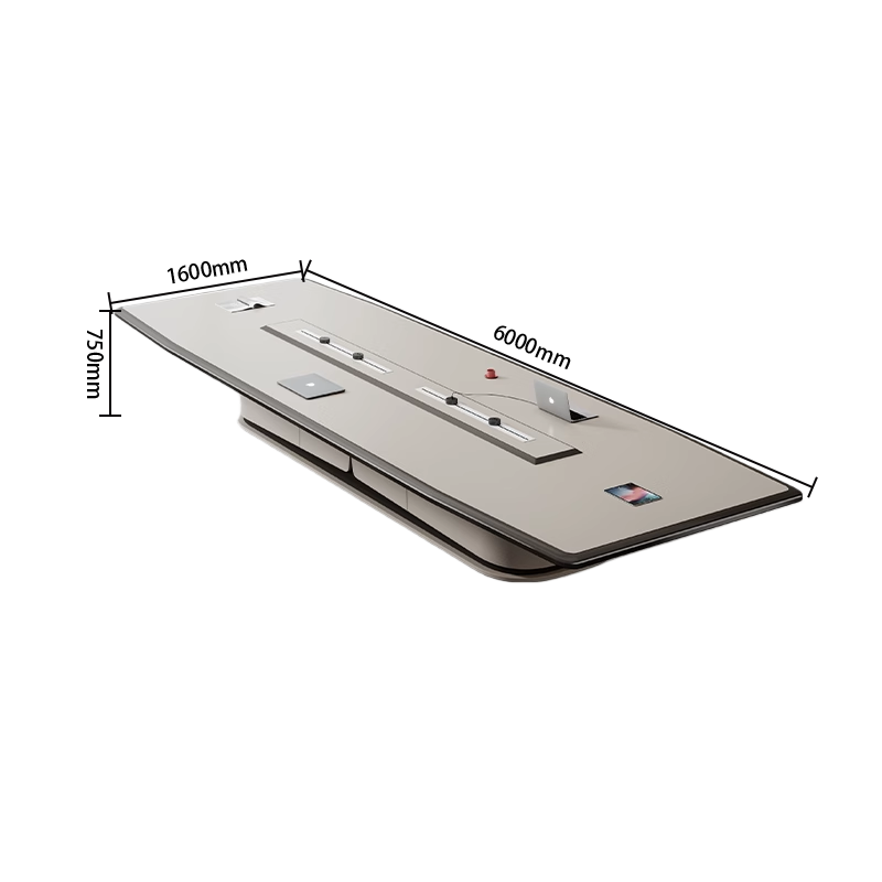 会議テーブル 大型ミーティングテーブル 広い空間 スライド式電源 極簡スタイル カスタマイズ可能 HYZ-N090