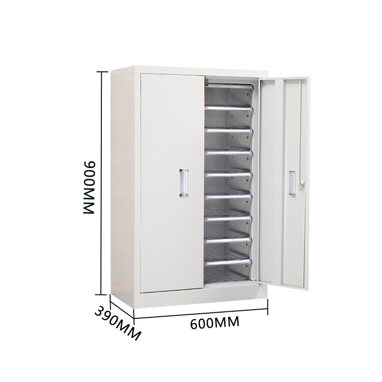 パーツキャビネット ロッカー 引き出し スチール 大容量収納 耐荷重性 丈夫 おしゃれ グレー カスタマイズ可能 BGCWG-N029