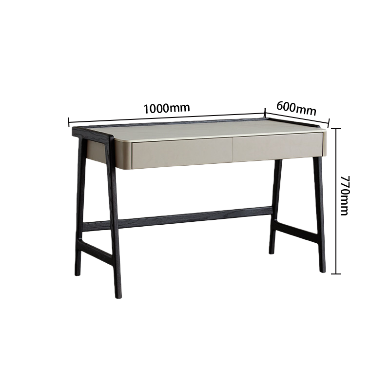 学習机 勉強机 学習デスク 大容量引き出し R加工 頑丈な脚部 広い天板 在宅勤務 テーブル 収納付き 自宅用 組立必要 XXZ-N023