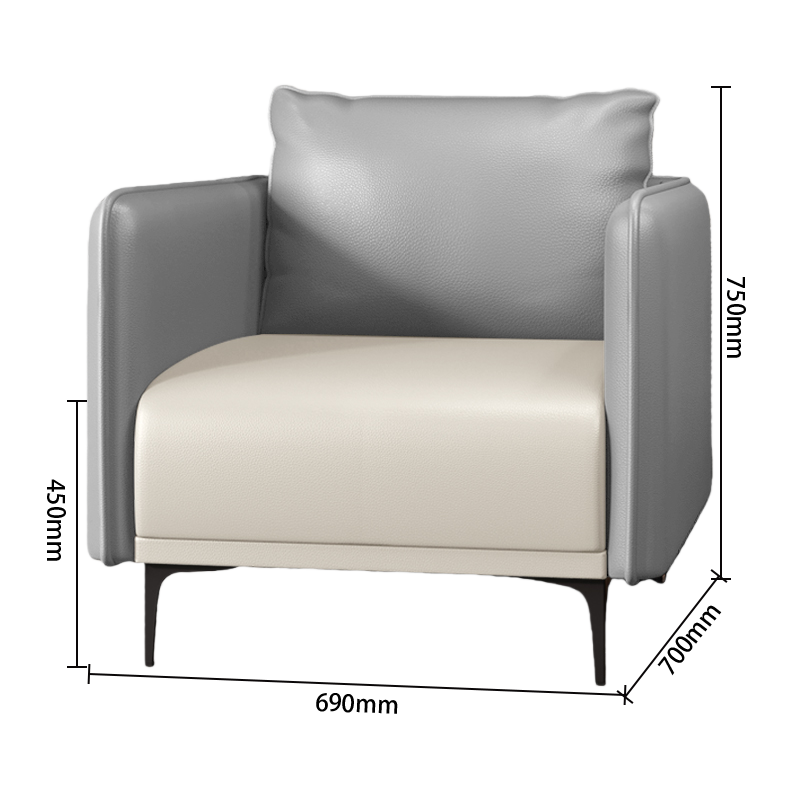 ソファセット ハイバックソファ 椅子 応接ソファ アームソファ ビジネスソファセット 1掛け 相談用 オフィス用 受付用 JDSF-N047