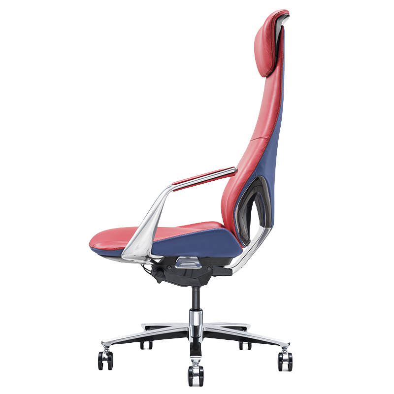 ワークチェア エグゼクティブチェア 椅子 昇降機能 回転機能 ヘッドレスト キャスター 高級感 静音 おしゃれ グレー LBY-N021