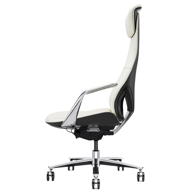 ワークチェア エグゼクティブチェア 椅子 昇降機能 回転機能 ヘッドレスト キャスター 高級感 静音 おしゃれ グレー LBY-N021