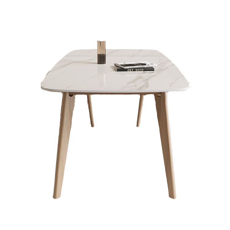 ダイニングテーブル リビングテーブル 長方形 食卓 食事用 北欧風 マーブル柄 シンプル おしゃれ カスタマイズ可能 CZ-N012