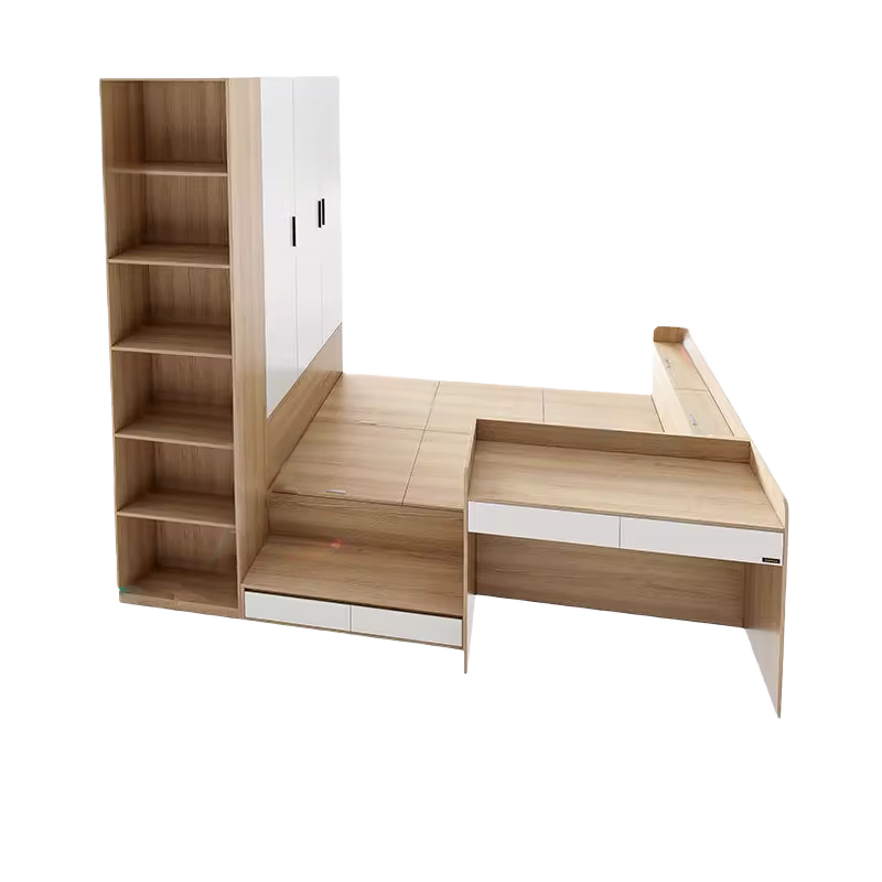 木製のベッド すのこベッド ベッド 子供用 天然木フレーム 人間工学 おしゃれ ナチュラル カスタマイズ可能 BED-N008