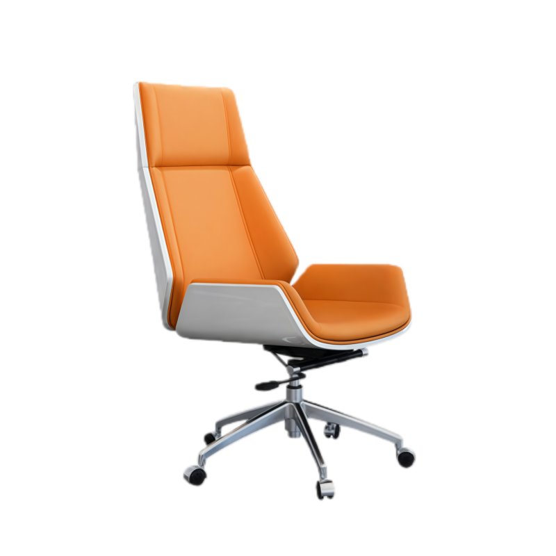 エグゼクティブデスク ワークデスク オフィスデスク 社長室 仕事用 焼付塗装 鏡面仕上げ ホワイト カスタマイズ可能 LBZ-N060