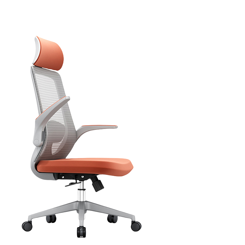 オフィスチェア 事務椅子 回転式チェア ナイロン脚 人間工学 フィット感 弾力性 安定感 洗練 モダン ブラック BGY-N030