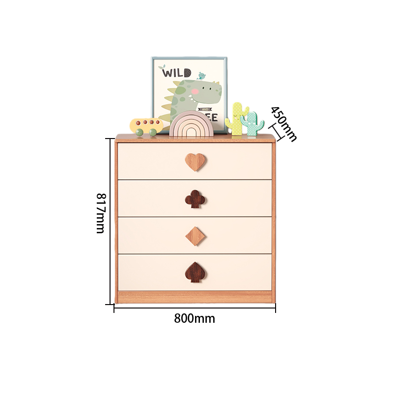 収納キャビネット ロッカー キャビネット ラック 木製棚 下駄箱 可愛い取っ手付き 大容量収納 巾木よけ JYCWG-N027