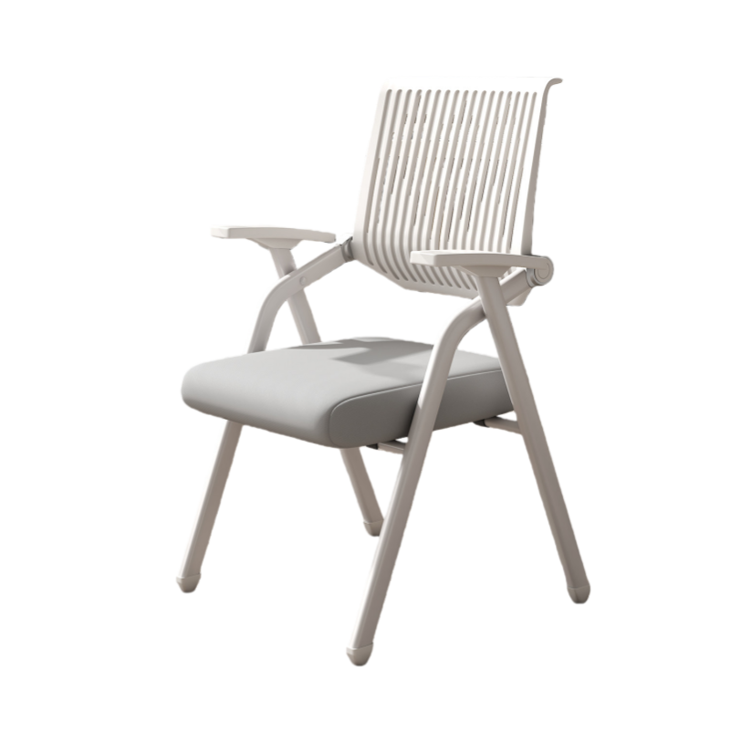 デスクチェア オフィス用 事務用 会議用 アームレスト 折り畳み機能 キャスター付き 静音 おしゃれ ブラック BGY-N073